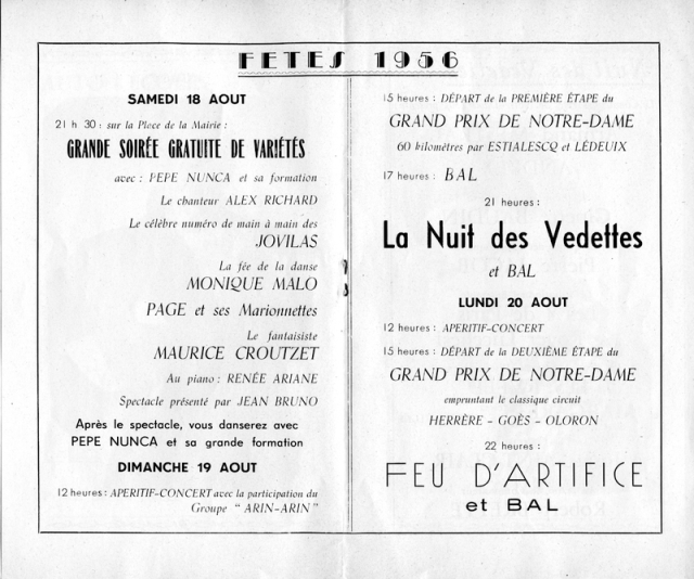 Programme fêtes Notre-Dame 1956007